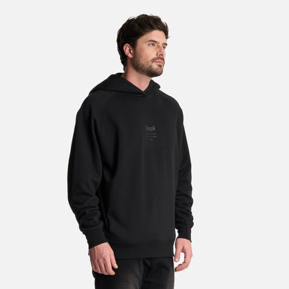 Polerón Hombre Ulmo Hoody Sweatshirt Negro Lippi