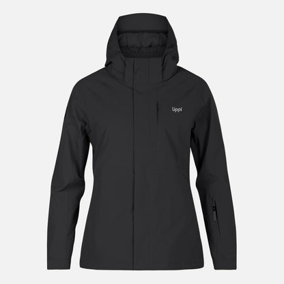 Chaqueta Mujer Andes B-Dry Hoody Jacket Negro Lippi