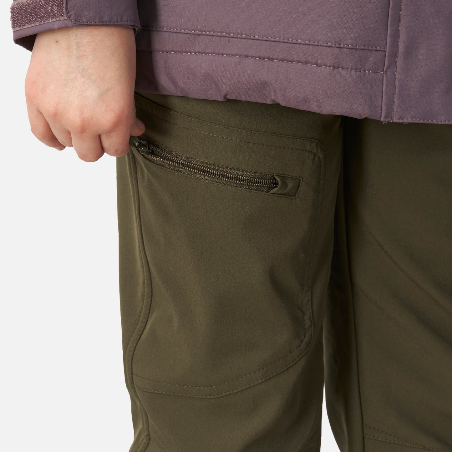 Pantalon Niña Dinamic Softshell Pants Verde Musgo Lippi