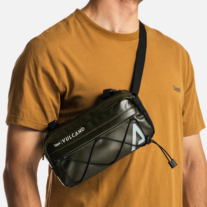 Banano Vulcano HandleBar Bag Oliva Oscuro Lippi