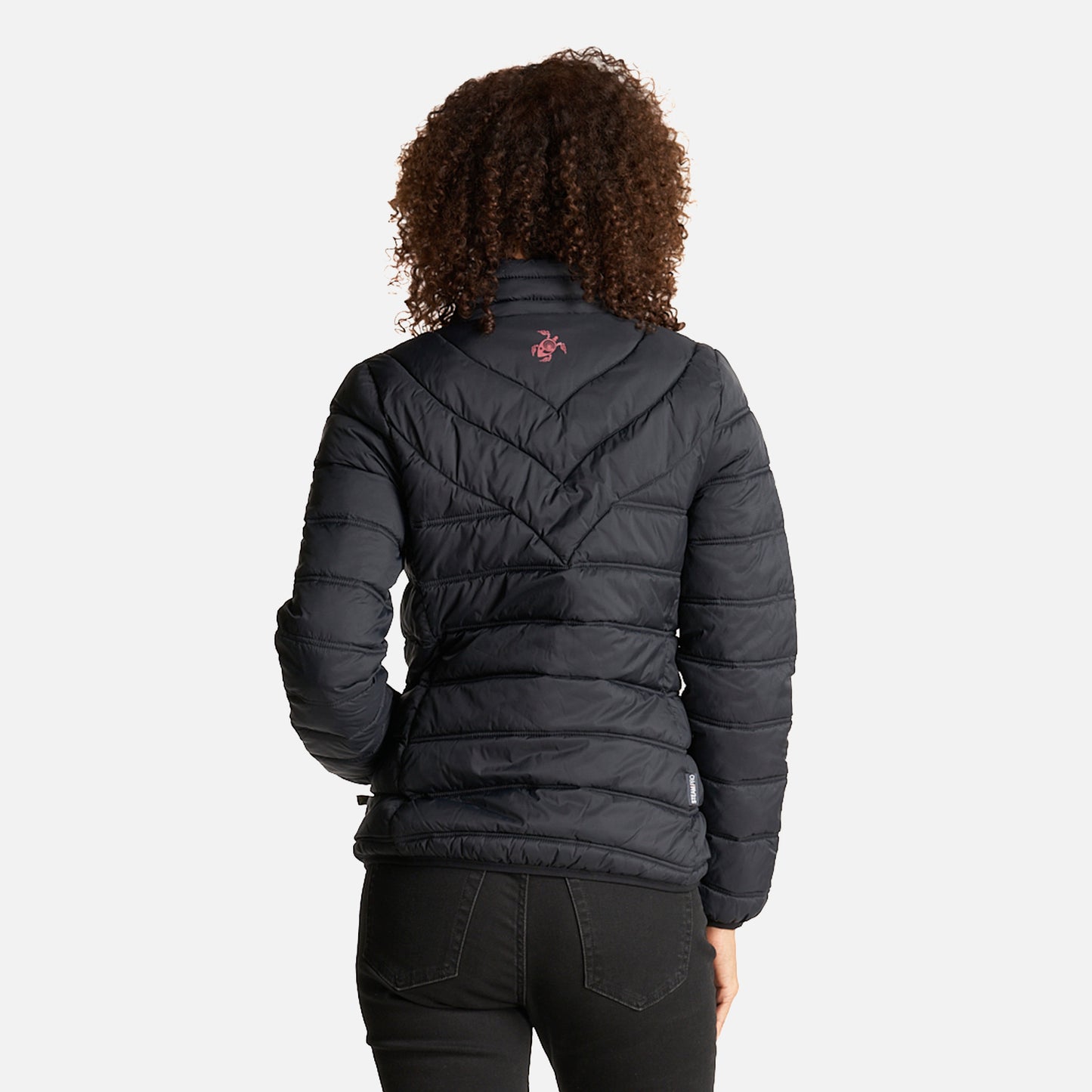 Chaqueta Mujer Ultraliviana Negro Haka Honu