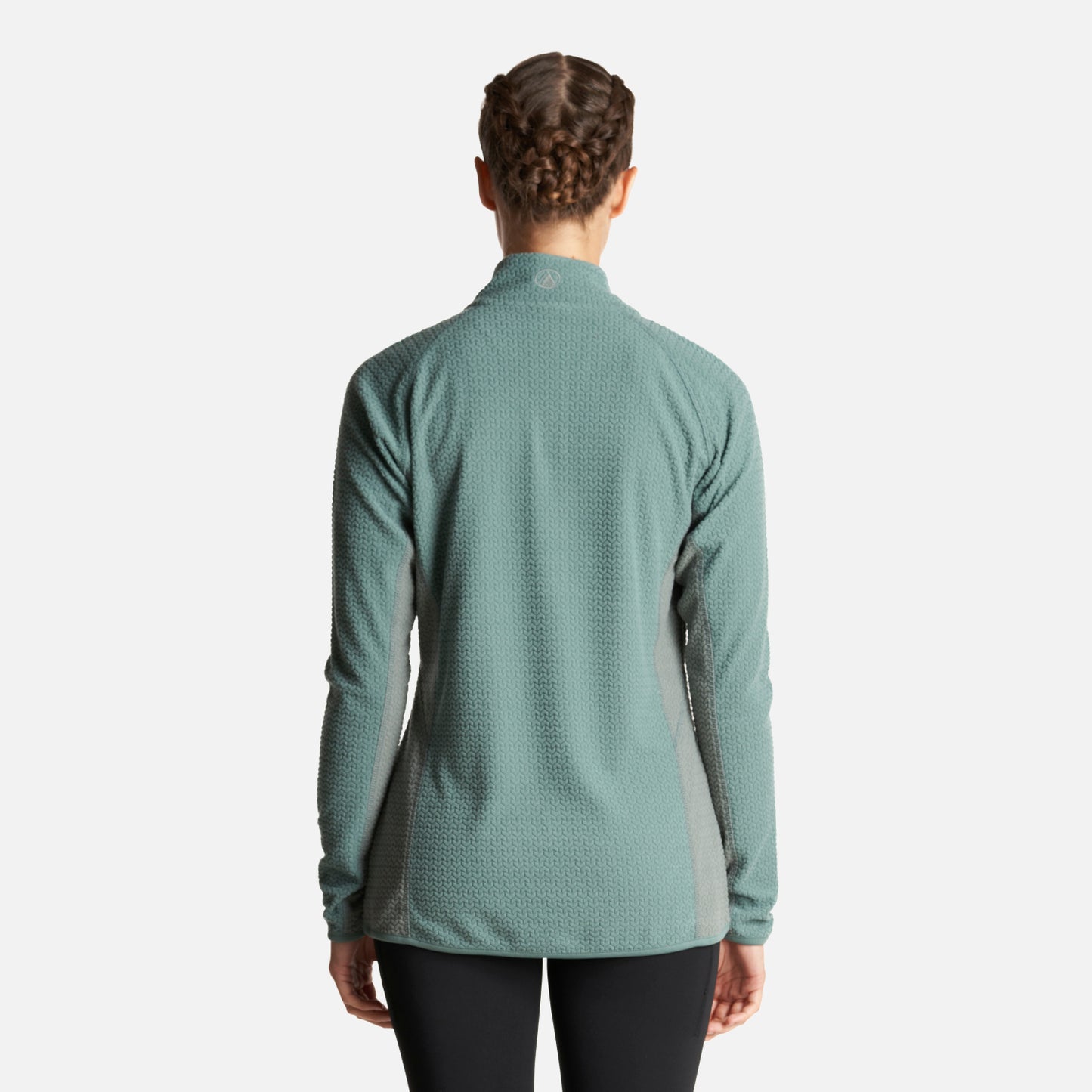 Poleron Mujer Jacaranda Nano-F 14 Zip Jade Oscuro Lippi