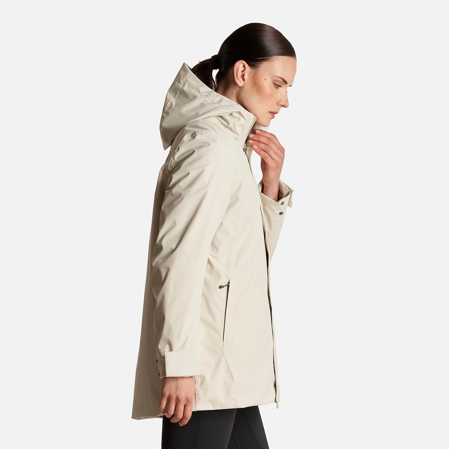 Chaqueta Mujer Smart Protect Fusion 3 Jacket Crema/Malva Lippi