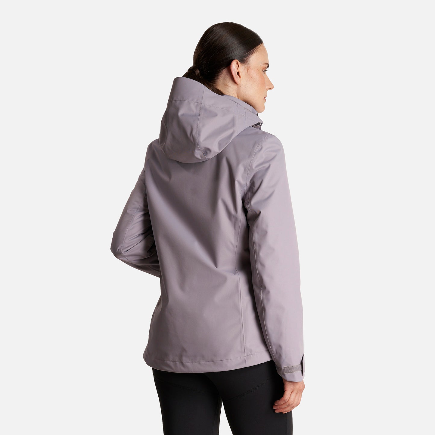 Chaqueta Mujer Tres Cruces Fusion-3 Hoody Jacket Malva/Gris Medio Lippi