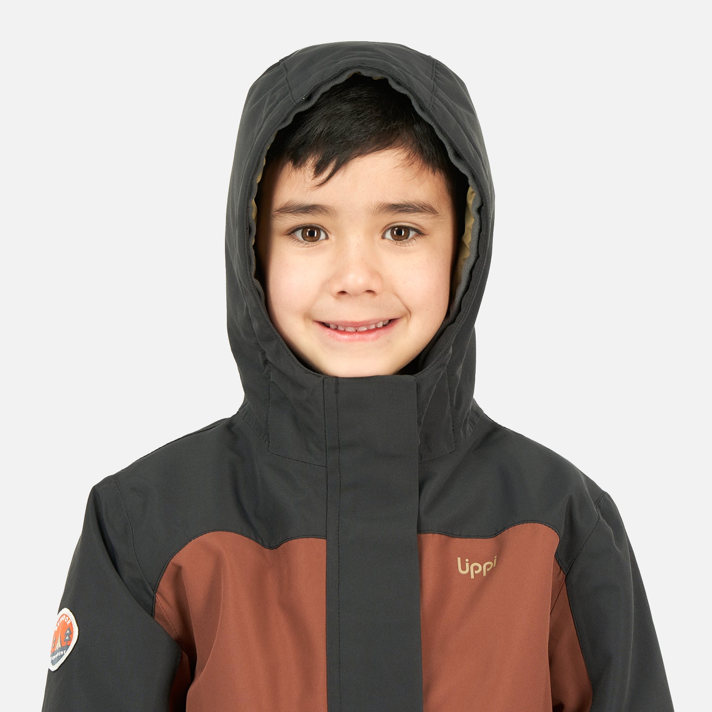 Chaqueta Niño Andes Snow B-Dry Hoody Jacket Ladrillo Lippi