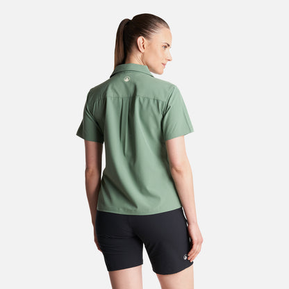 Camisa Mujer  Murallon Q- Dry Shirt Verde Claro Lippi