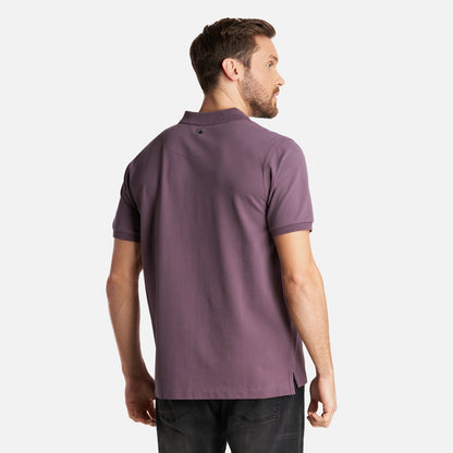 Polera Hombre First Class Elastic Polo Morado Lippi