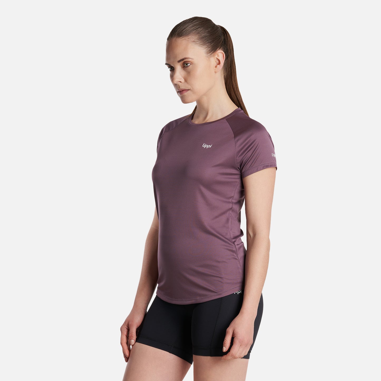 Polera Teen Girl Core Q-Dry T-Shirt Morado Lippi