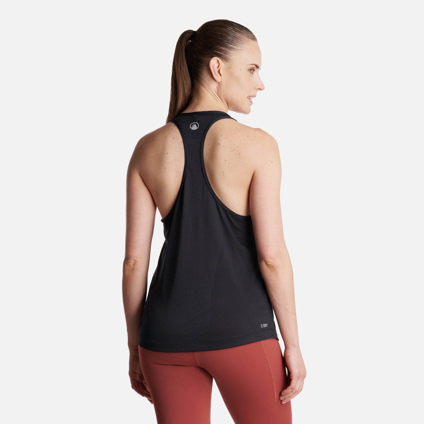 Polera Mujer  Workout Q-Dry Tank T-Shirt Negro Lippi