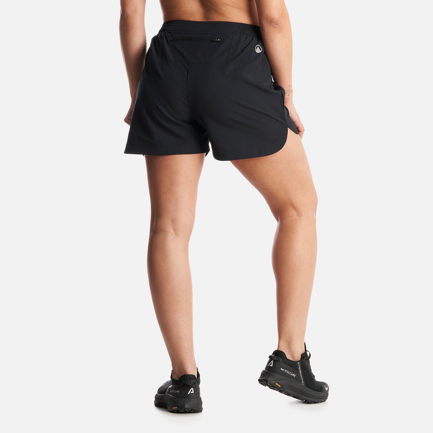 Short Mujer  Trail Q-Dry Shorts Negro Lippi