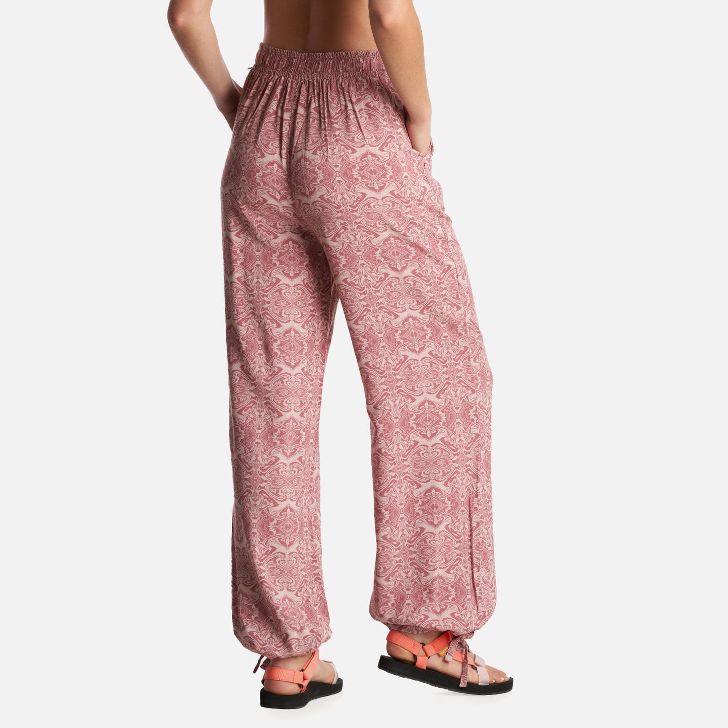 Pantalon Mujer Jipon Print Rosado Haka Honu