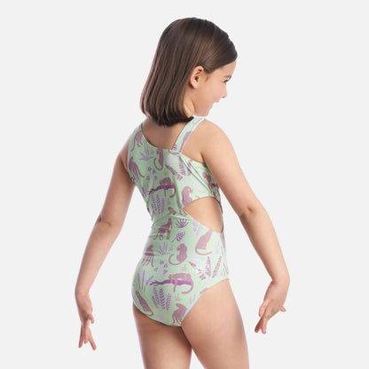 Traje de Baño Niña Watazo Menta Haka Honu