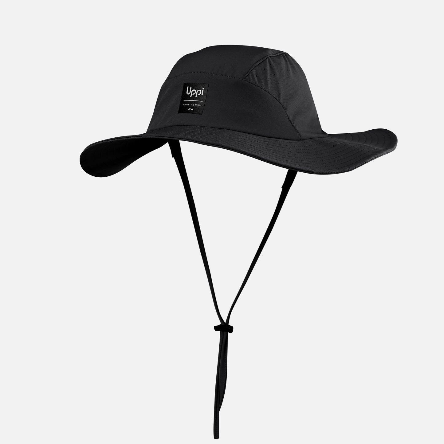 Sombrero Detachable Quepi Hat Negro Lippi