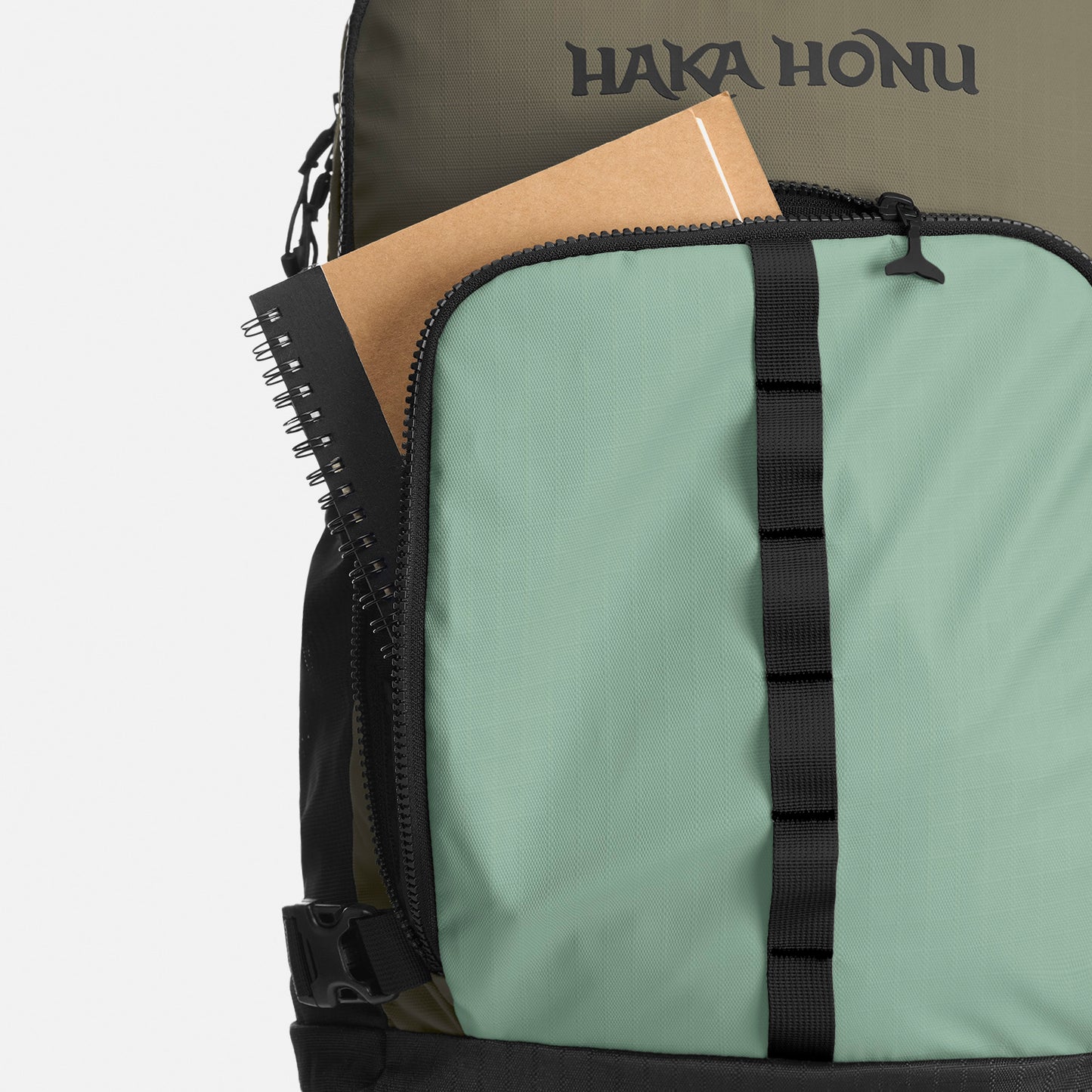 Mochila Cromi 22L Verde Grisaceo Haka Honu