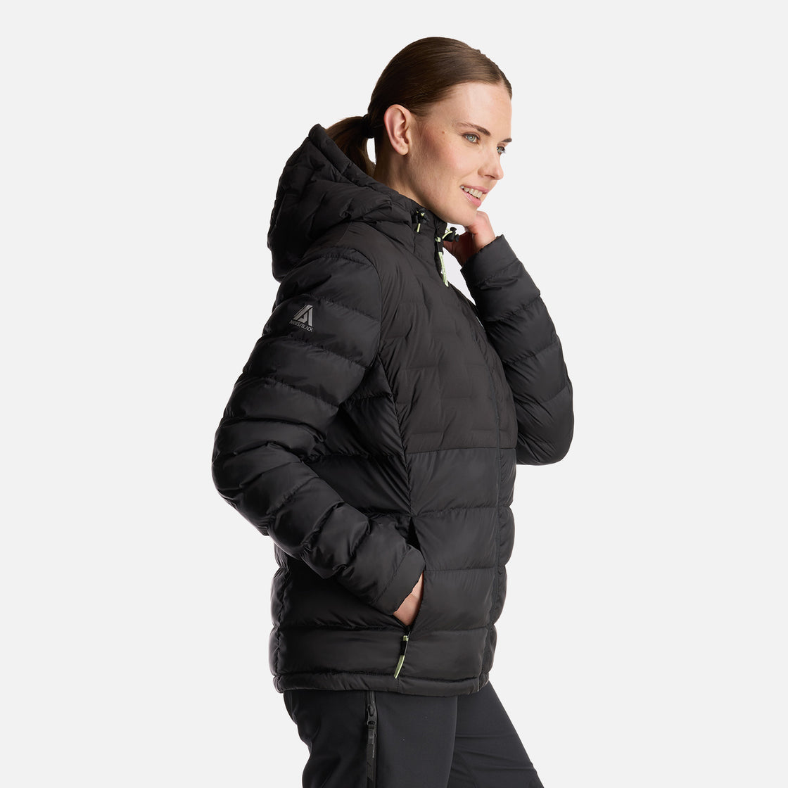 Chaqueta Mujer Bazpur EVO Down Hoody Jacket Negro Lippi