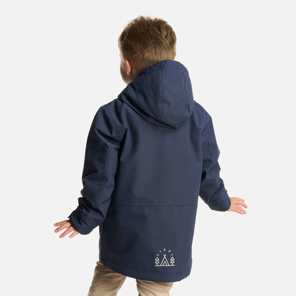 Chaqueta Niño Rainy B-Dry Hoody Jacket Azul Marino Lippi