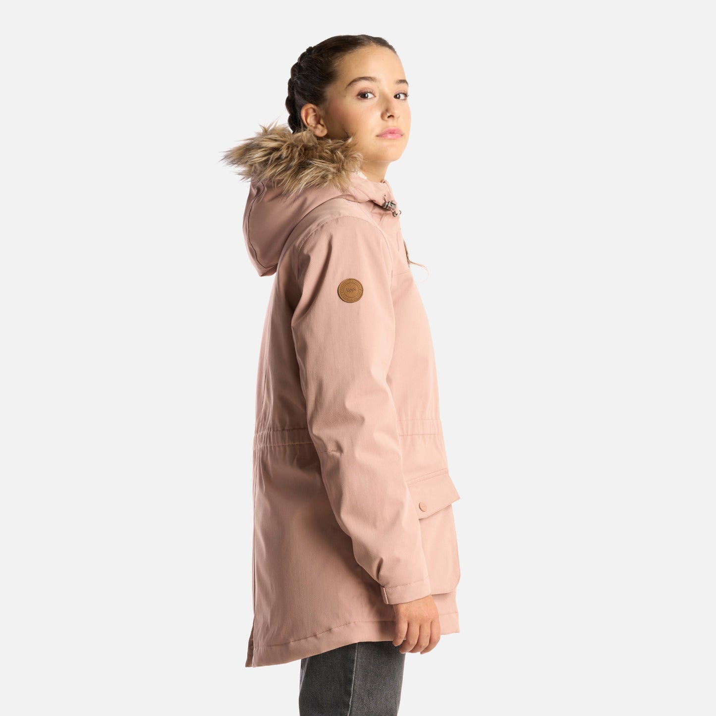 Chaqueta Teen Girl Roble B-Dry Hoody Jacket Canela Lippi