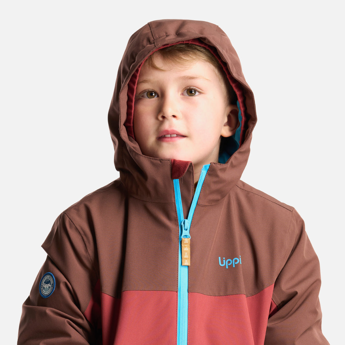 Chaqueta Niño Sierra Nevada B-Dry Steam-Pro Hoody Jacket Burdeo Lippi