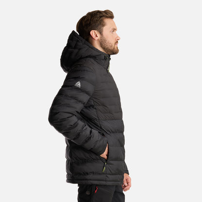 Chaqueta Hombre Bazpur EVO Down Hoody Jacket Negro Lippi