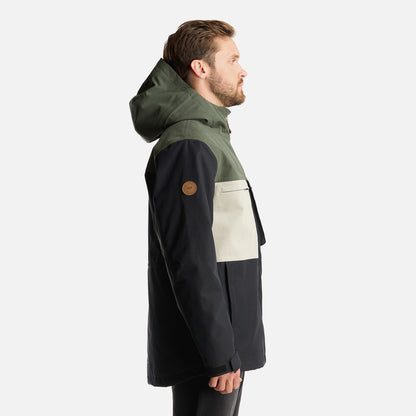 Chaqueta Hombre Citizen Warm B-Dry Hoody Jacket Verde Militar Lippi