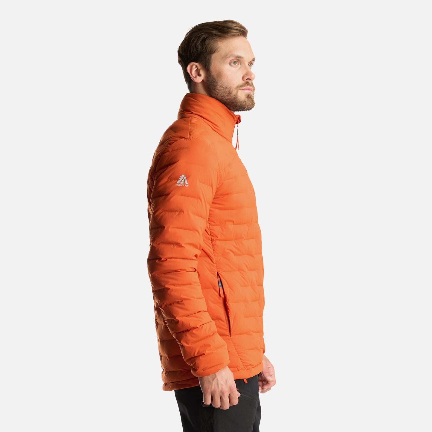 Chaqueta Hombre Ultimate Stretch Down Jacket Naranja Oscuro Lippi