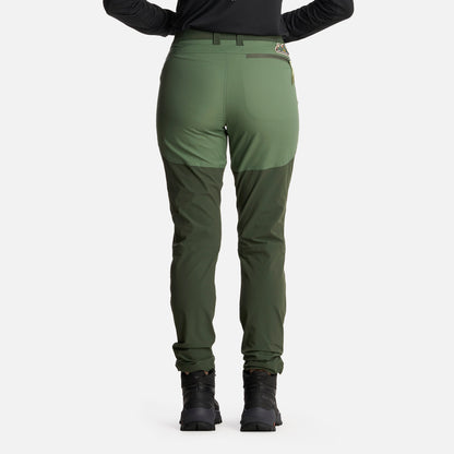 Pantalón Mujer Lennox Q-Dry Slim Fit Pants Verde Militar Lippi