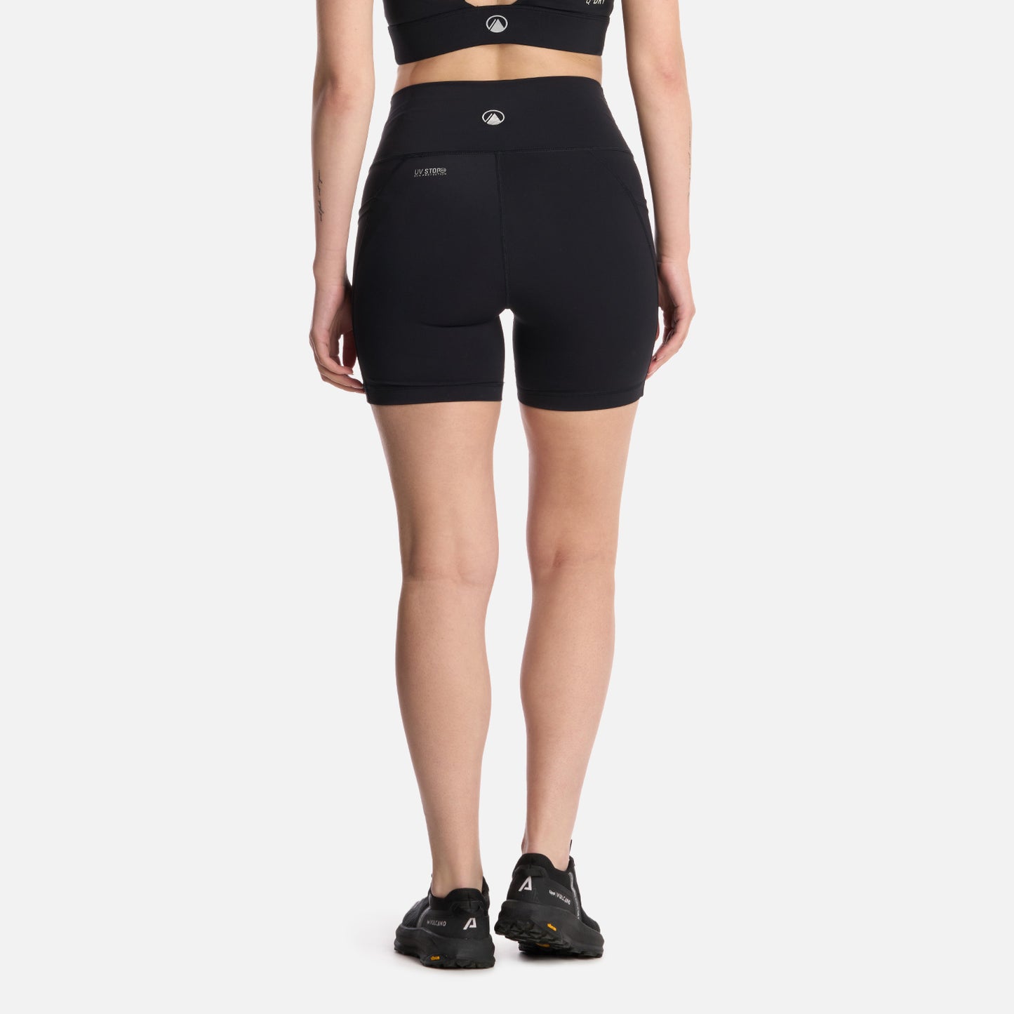 Calza Mujer In-Action Sport Short Leggings Negro Lippi