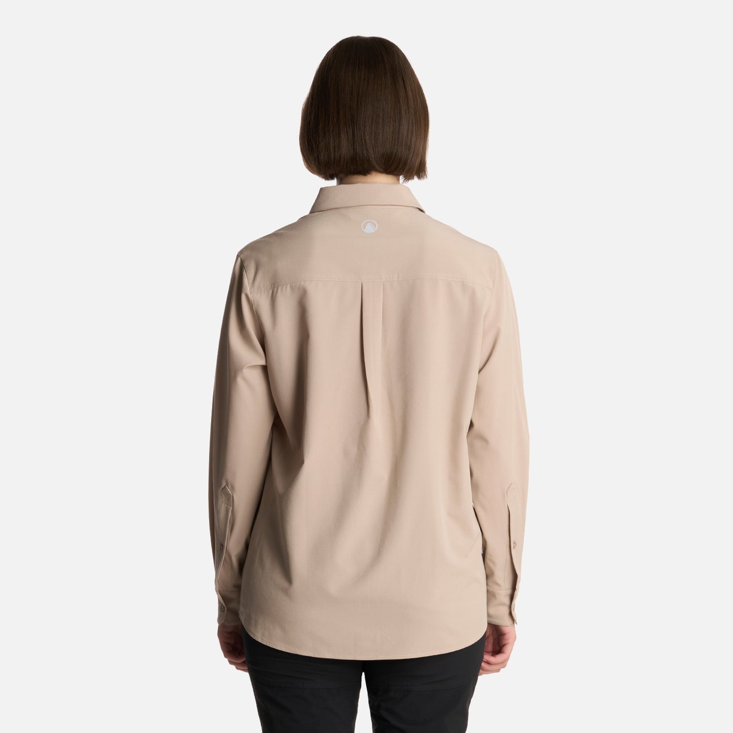 Camisa Mujer Murallon Q-Dry Shirt Taupe Lippi