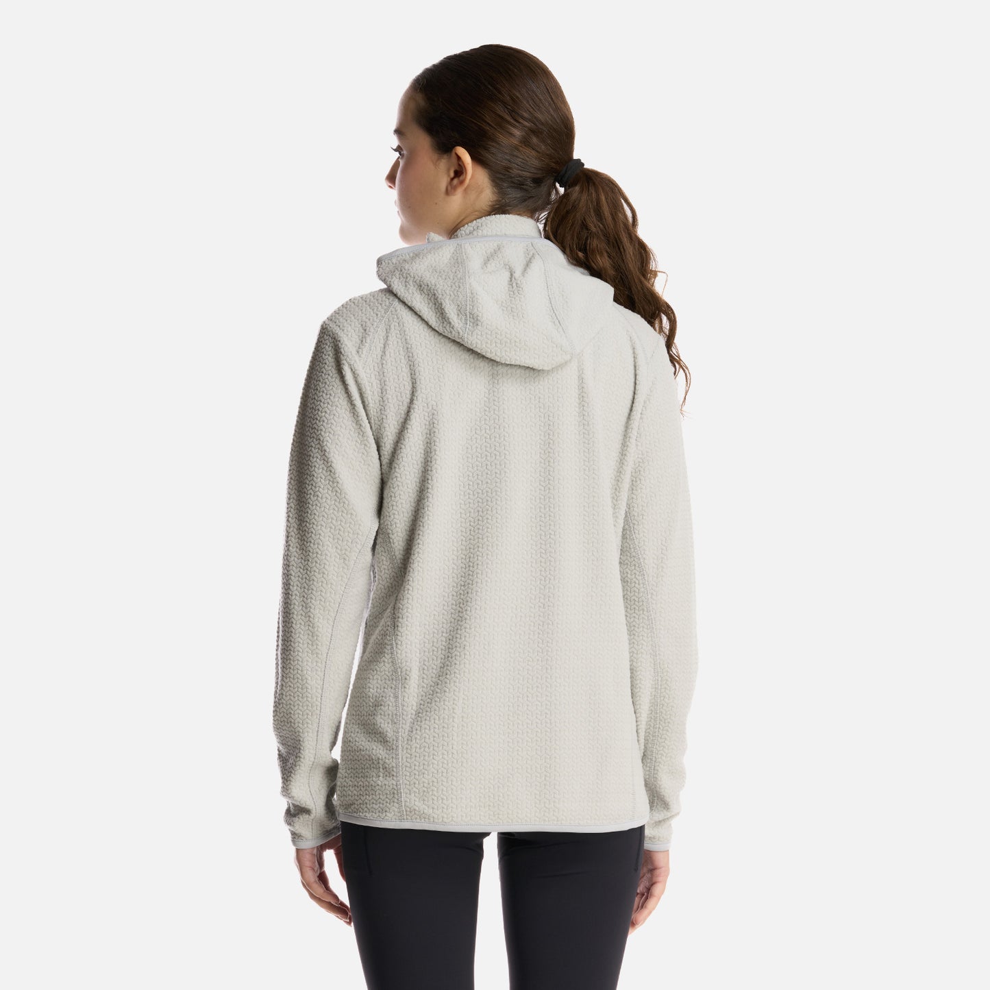 Polerón Teen Girl Mild Nano-F 14 Zip Hoody Gris Claro Lippi