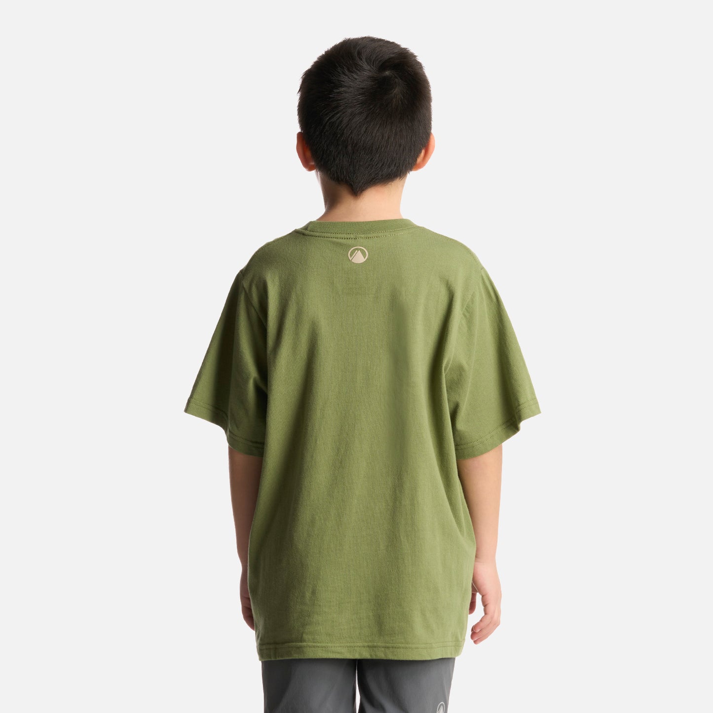 Polera Niño Desert Oversize T-Shirt Verde Lippi