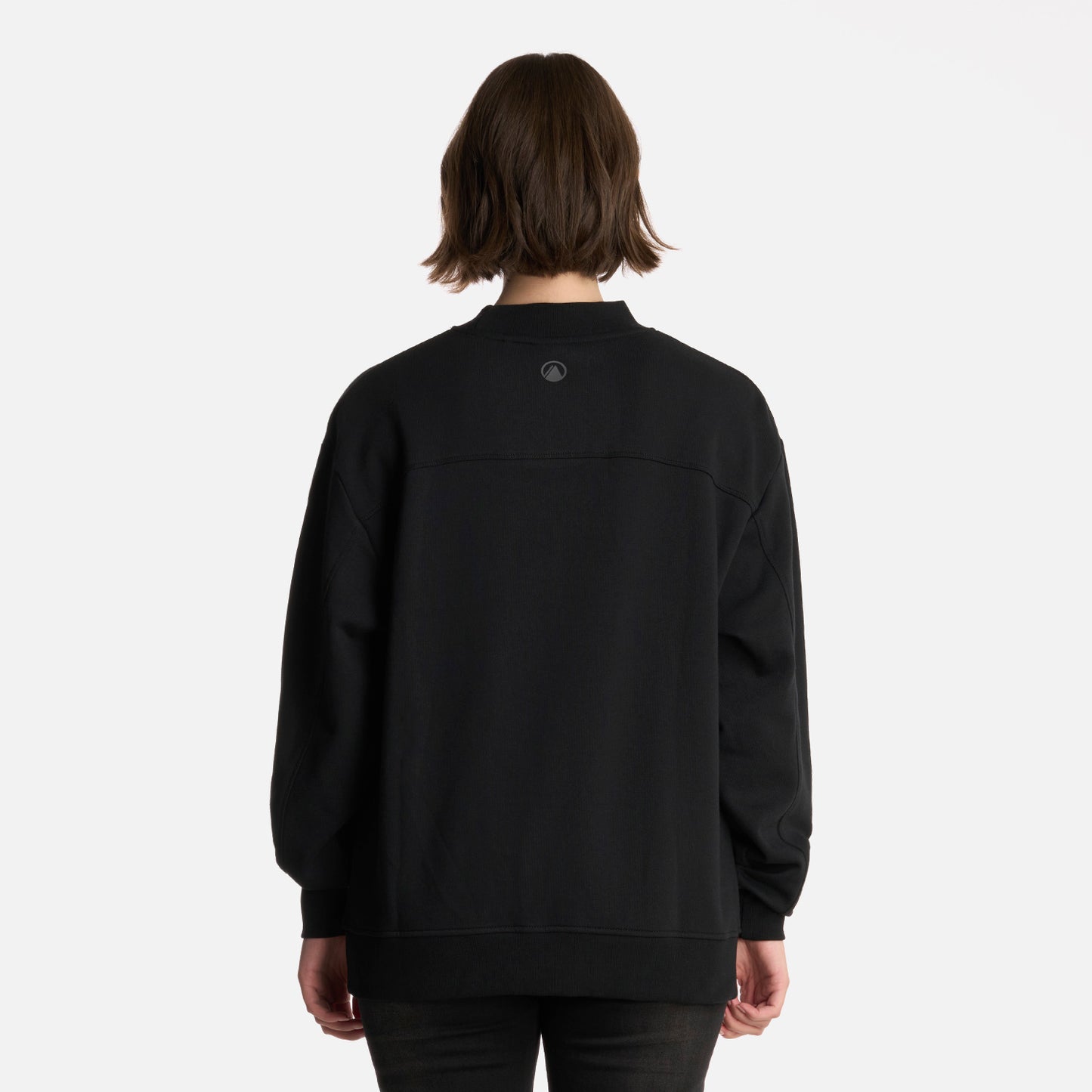 Polerón Mujer Ulmo Mid Point Crewneck Sweatshirt Negro Lippi