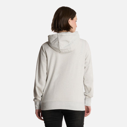 Polerón Mujer Ulmo Full Zip Hoody Sweatshirt Gris Melangue Lippi