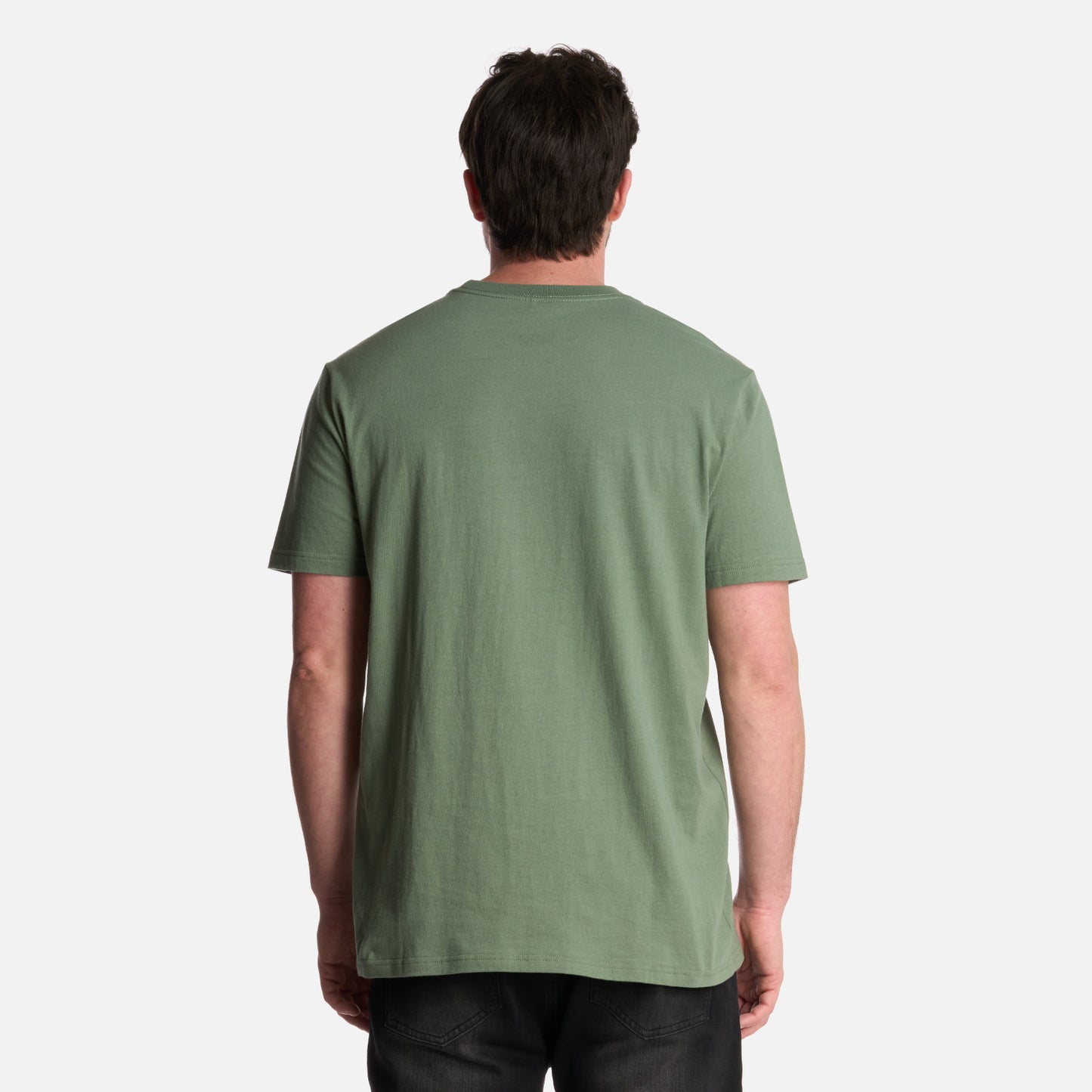 Polera Hombre Logo Lippi Front Print T-Shirt Jade Oscuro Lippi