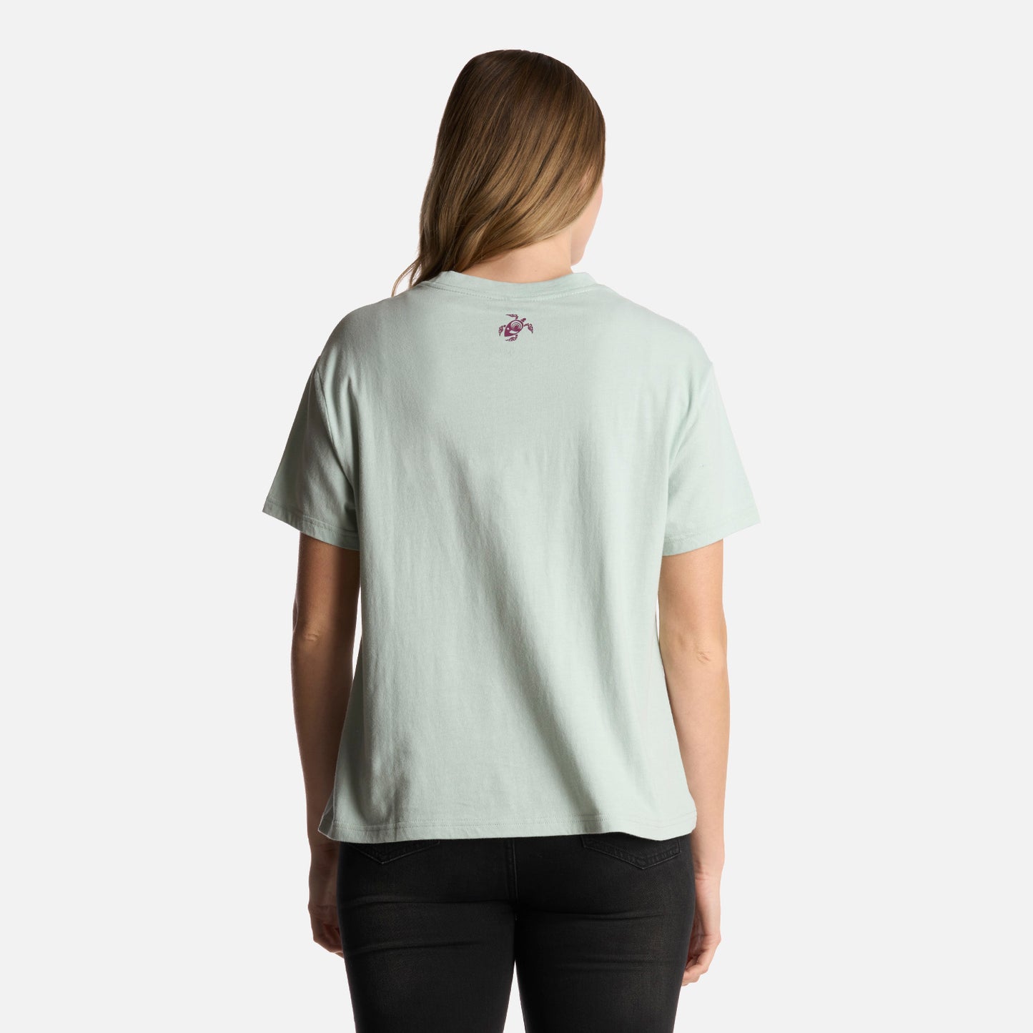 Polera Mujer Polo Gris Claro Haka Honu