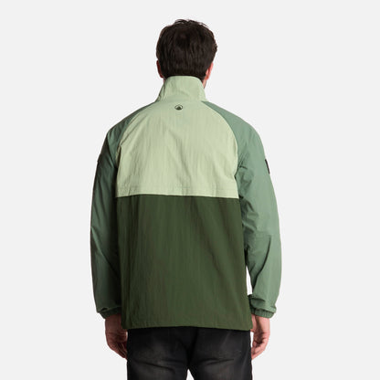 Chaqueta Hombre WindCity WindBreaker 1/4 Zip Jacket Jade Lippi