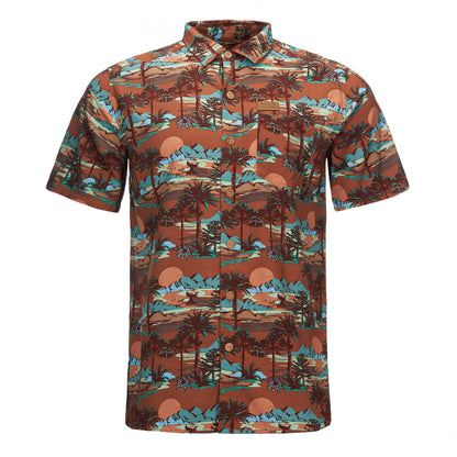 Camisa Hombre Aflora Damasco Haka Honu