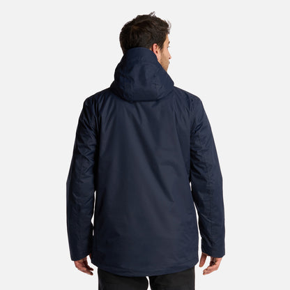 Chaqueta Hombre Tres Cruces Fusion-3 Hoody Jacket Azul Marino Lippi