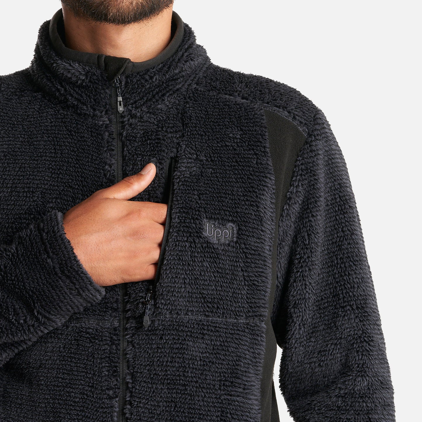 Chaqueta Hombre Ferret Shaggy-Pro Jacket Negro Lippi