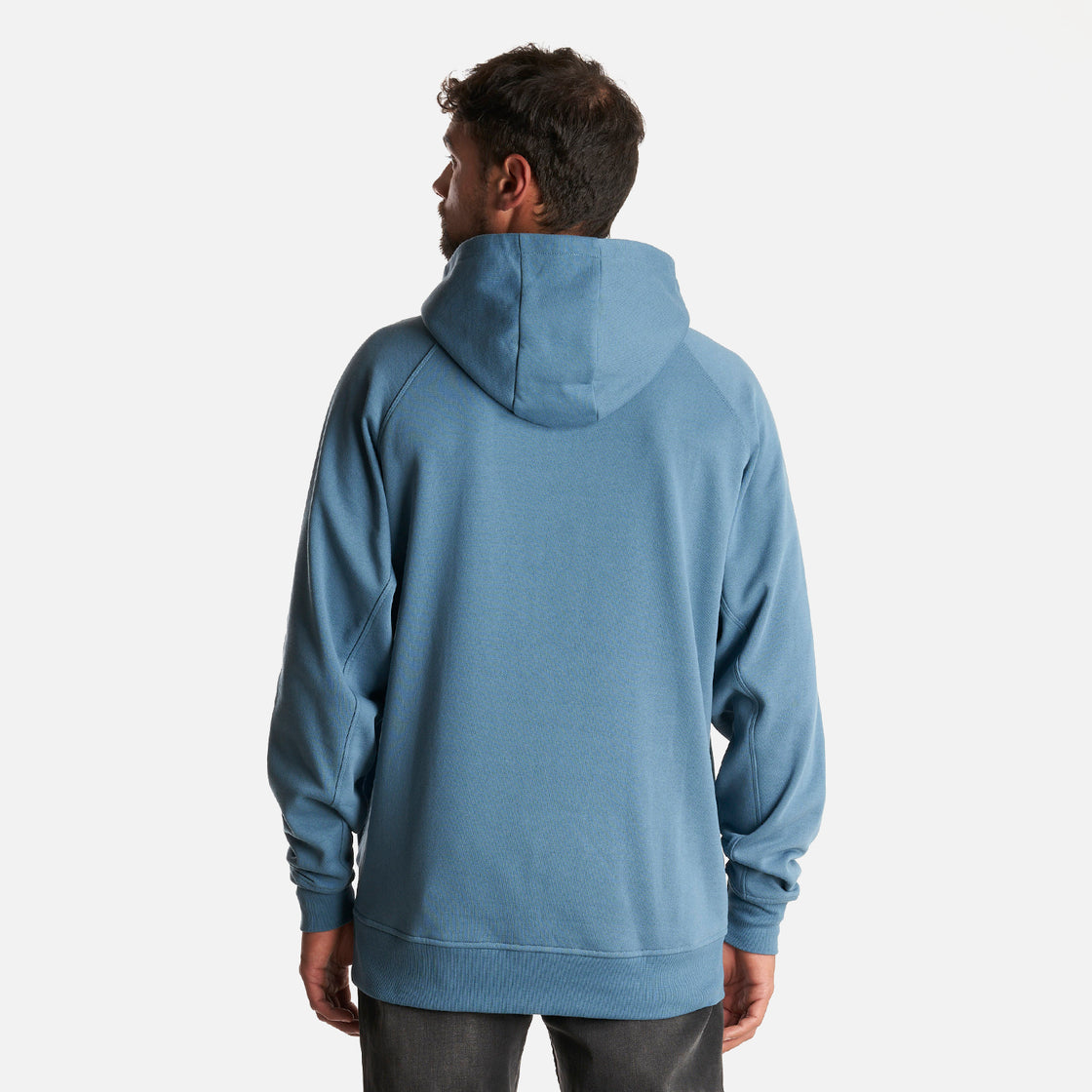 Poleron Hombre Ulmo Hoody Sweatshirt Azul Piedra Lippi