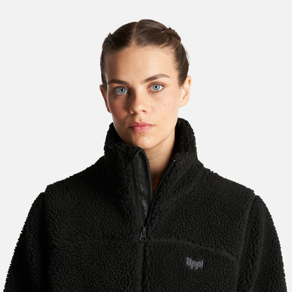 Chaqueta Mujer Glaciar Sherpa Pro Jacket Negro Lippi