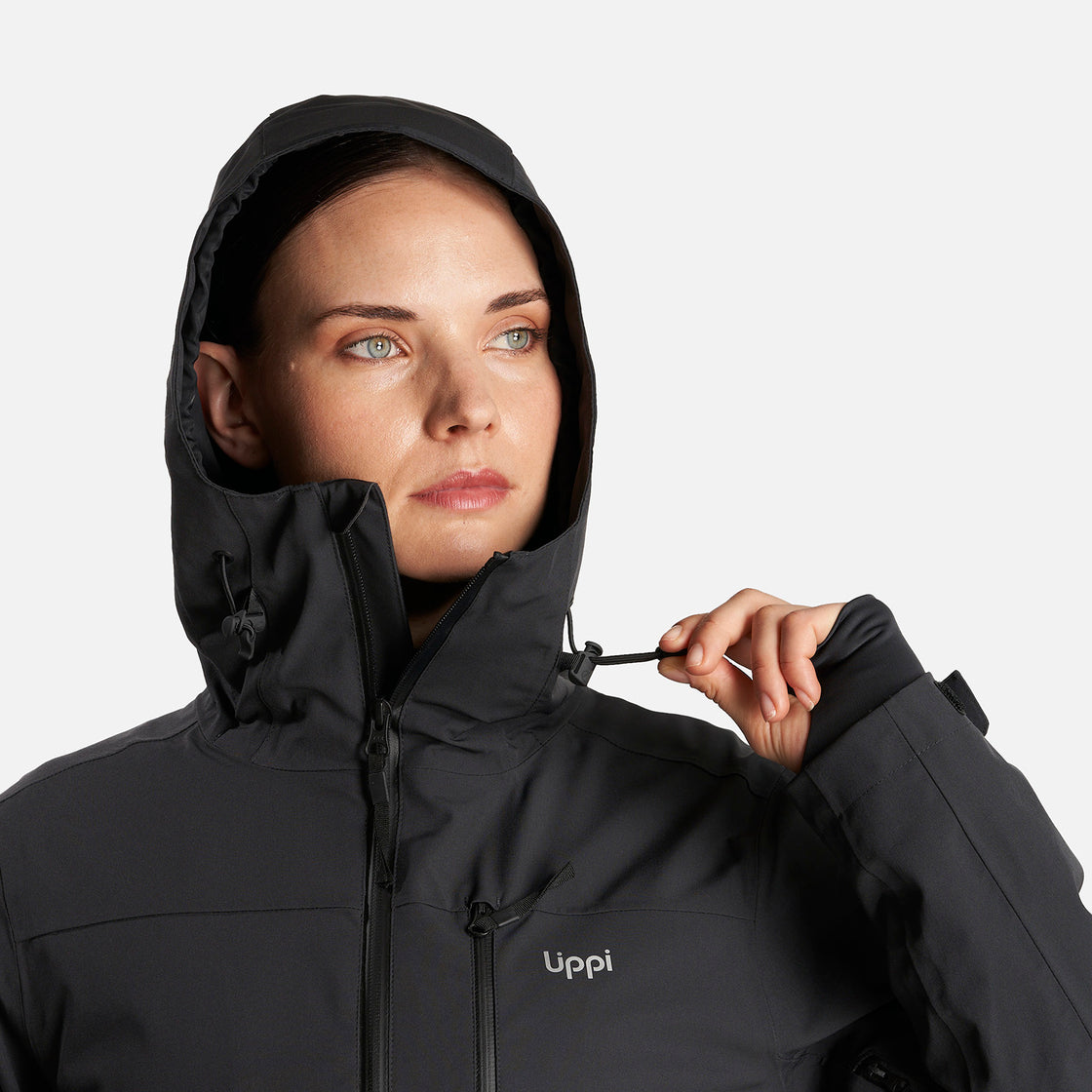 Chaqueta Mujer Sierra Nevada Light B-Dry Hoody Jacket Negro Lippi