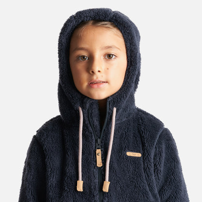 Chaqueta Niña Bear Shaggy-Pro Hoody Jacket Azul Marino Lippi