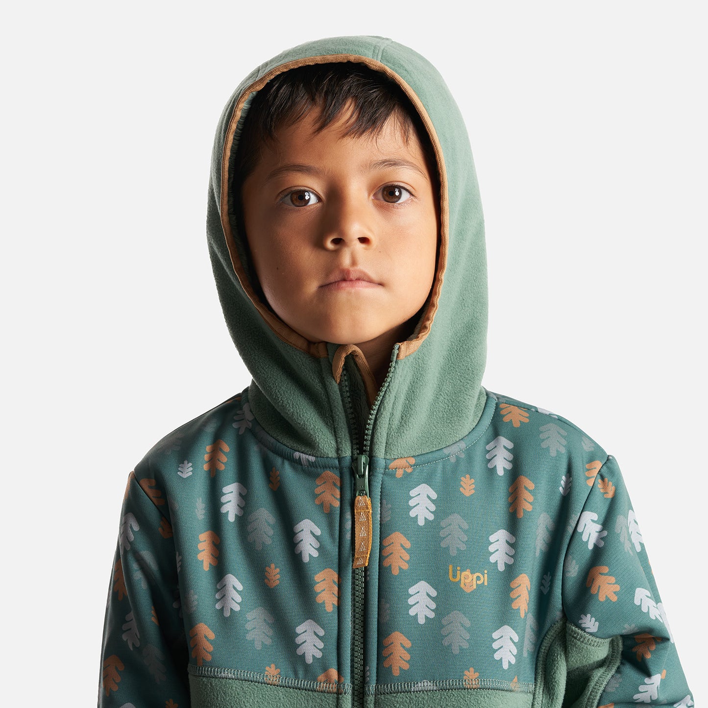 Chaqueta Niño Grillo Therm-Pro Hoody Jacket Verde Botella Lippi