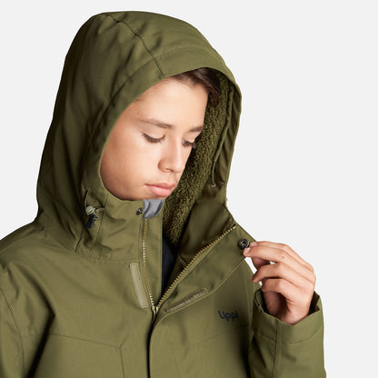 Chaqueta Teen Boy Roble B-Dry Hoody Jacket Verde Lippi