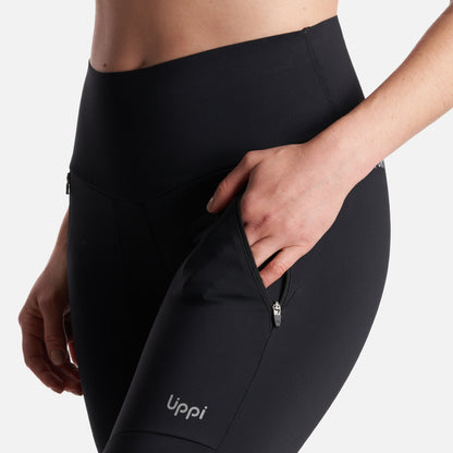 Calza Mujer  PureTrek Q-Dry Leggings Negro Lippi