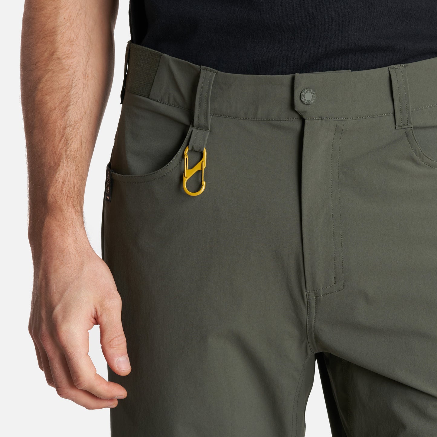 Pantalon Hombre Lennox Q-Dry Mix-2 Pants Verde Militar Lippi