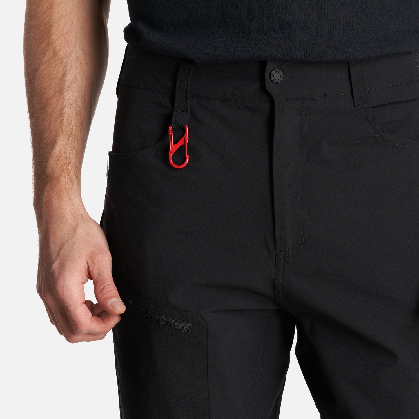 Pantalon Hombre Lennox Q-Dry Regular Fit Pants Negro Lippi