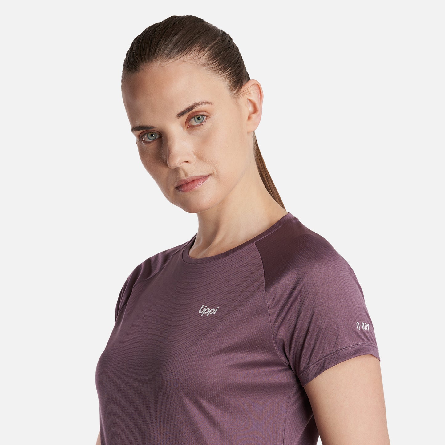 Polera Teen Girl Core Q-Dry T-Shirt Morado Lippi