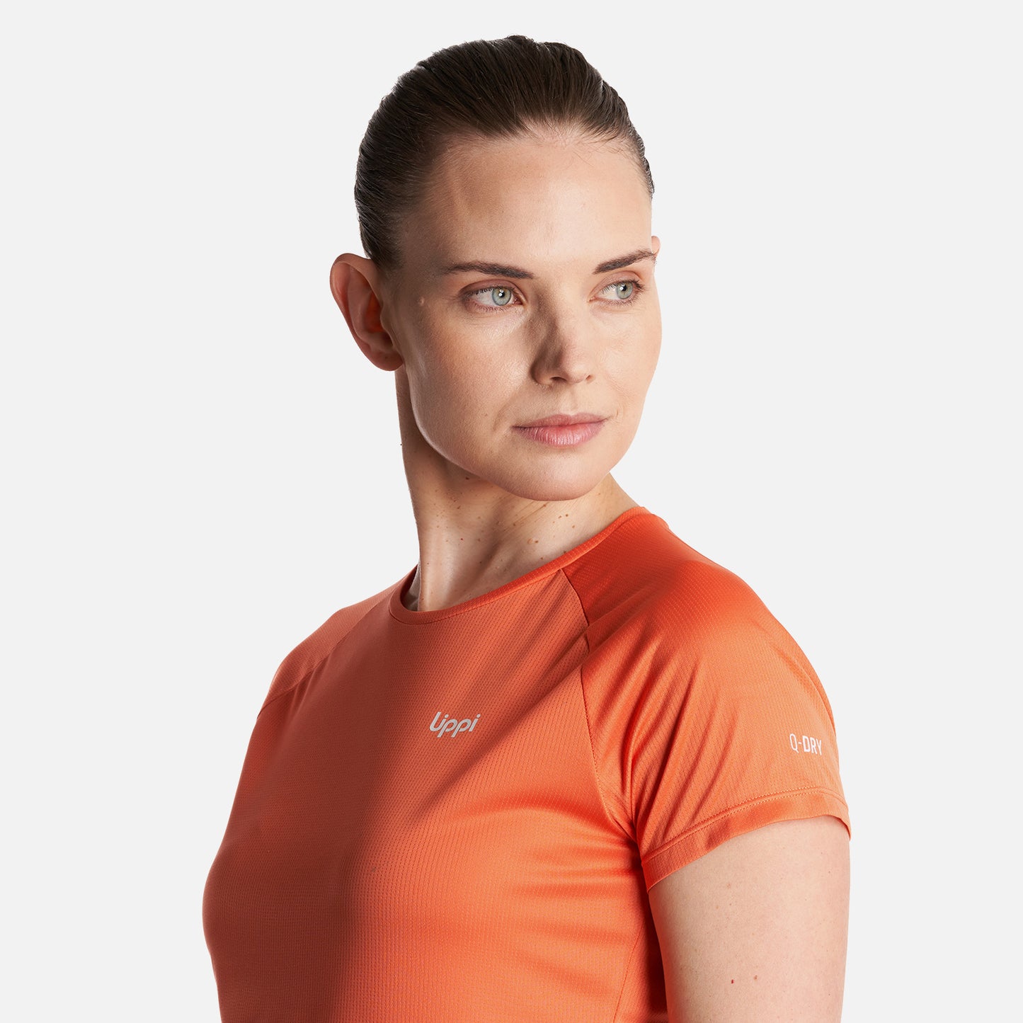 Polera Mujer  Core Q-Dry T-Shirt Salmon Lippi