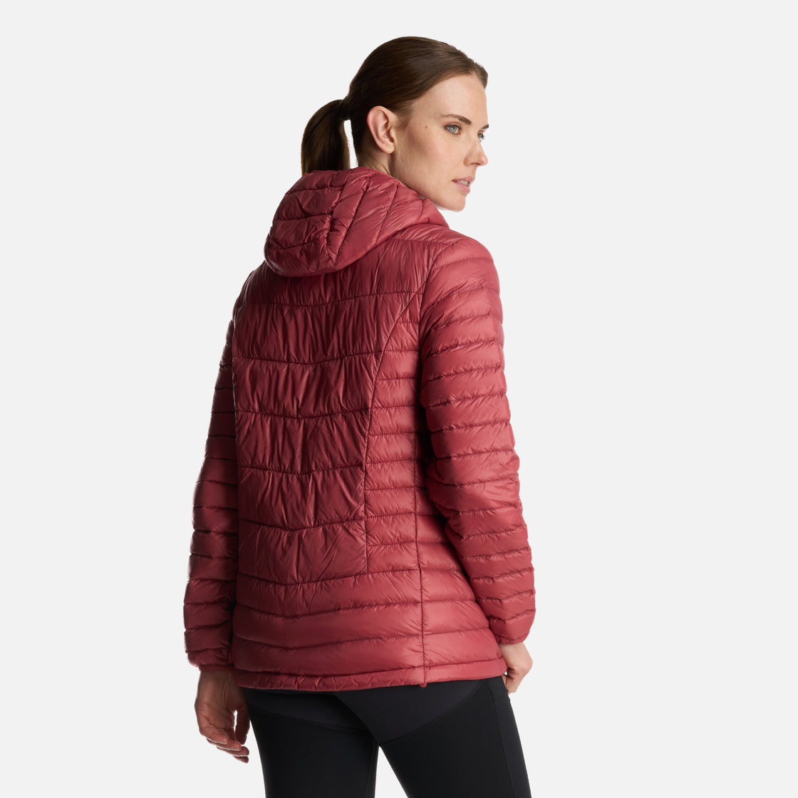 Chaqueta Mujer Peak Down Hoody Jacket Rosa Oscuro Lippi